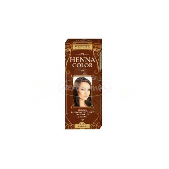 Henna color krémhajfesték 115 csokoládé 75ml