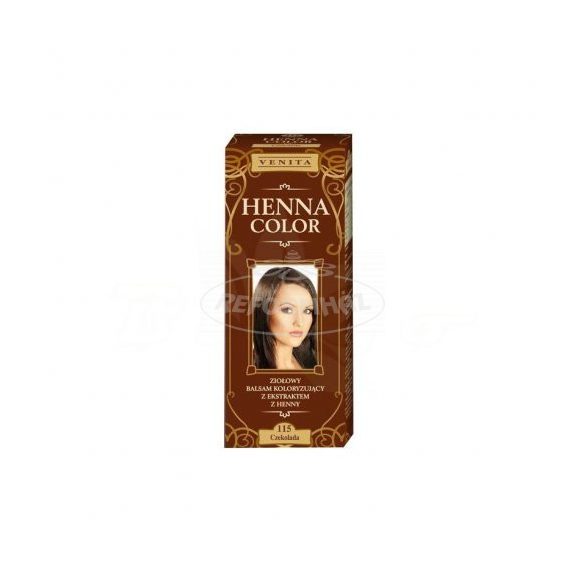 Henna color krémhajfesték 115 csokoládé 75ml