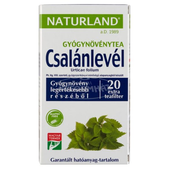 Naturland csalánlevél tea extra filter 20x 20x