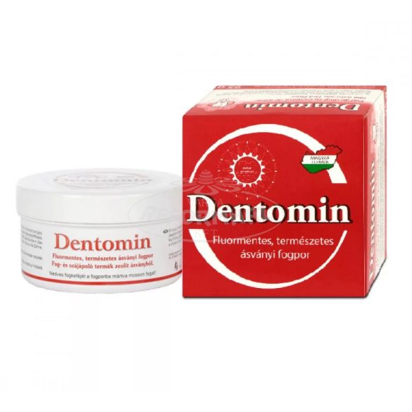 Dentomin-N gyógyfogpor piros natúr 95g
