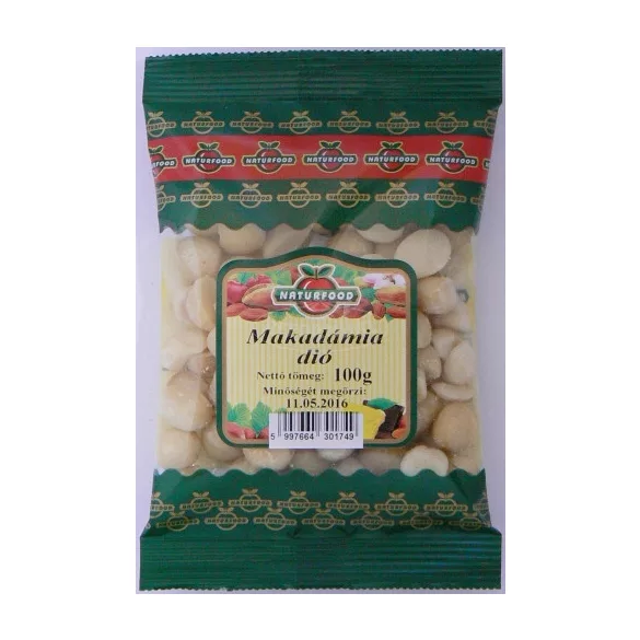 Naturfood Makadámia dió 100g 100g