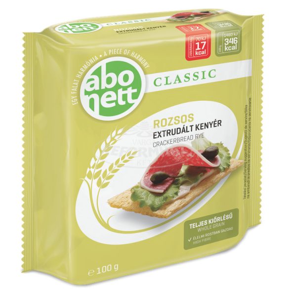Abonett extrudált kenyér rozsos 100g