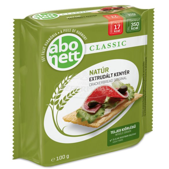 Abonett extrudált kenyér natúr 100g