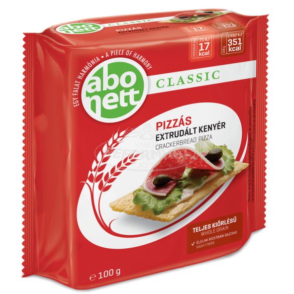 Abonett extrudált kenyér pizzás 100g