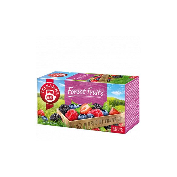 Teekanne gyümölcstea forest fruits erdeigyümölcs filt. 20x