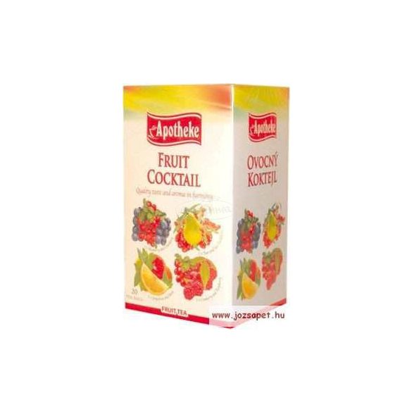 Apotheke Fruit Coctail vegyes gyümölcstea 20x