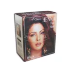 Classic Henna hajszínező por Fekete 100g