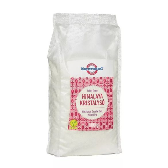 Naturmind Himalaya kristálysó fehér,finomszemcsés 1kg