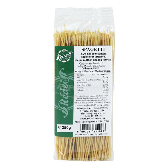 Rédei tészta csökk. szénh. tartalmú spagetti 250g