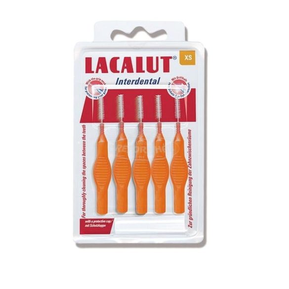 Lacalut Interdental fogköztiszt.kefe védőkupakkal XS 5x