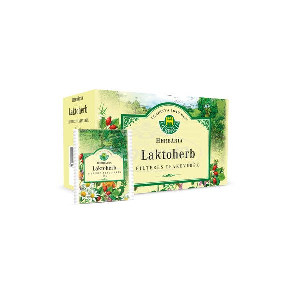 Herbária Laktoherb filteres tea tejszaporító 20x