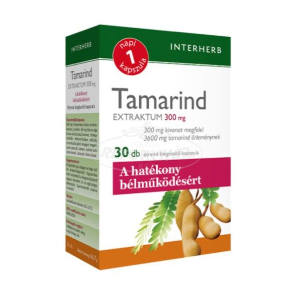 Interherb Napi 1 Tamarind extraktum kapszula 30x