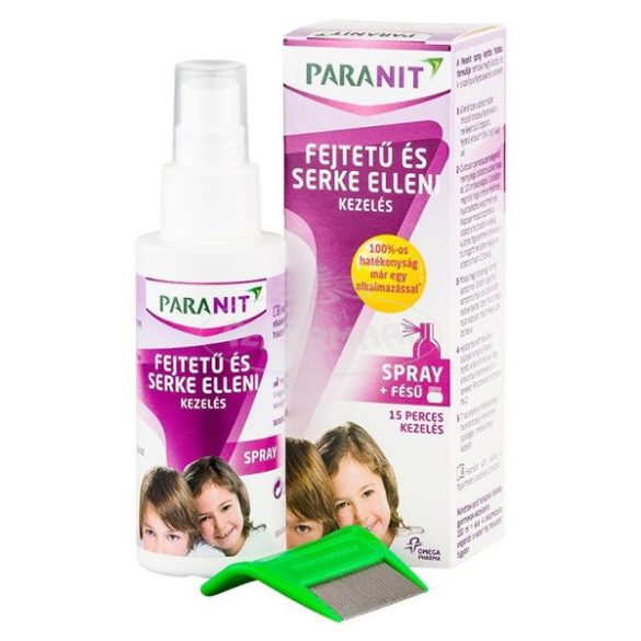 Paranit fejtetűírtó spray 100ml
