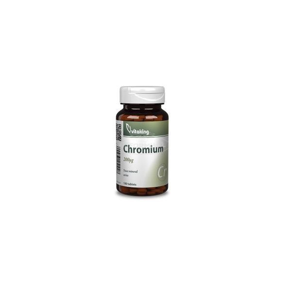 Vitaking Chromium Picolinate tabletta 200mg 100x