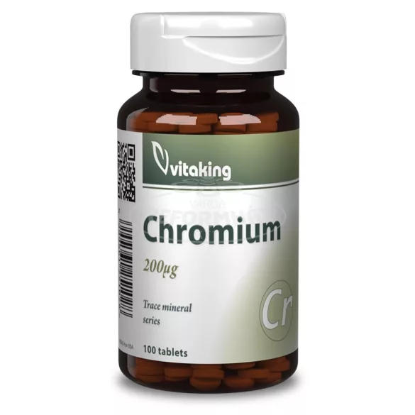 Vitaking Chromium Picolinate tabletta 200mg 100x