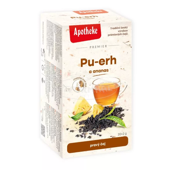 Apotheke Pu-Erh Fogyasztó tea ananásszal Premier selecti on 20x