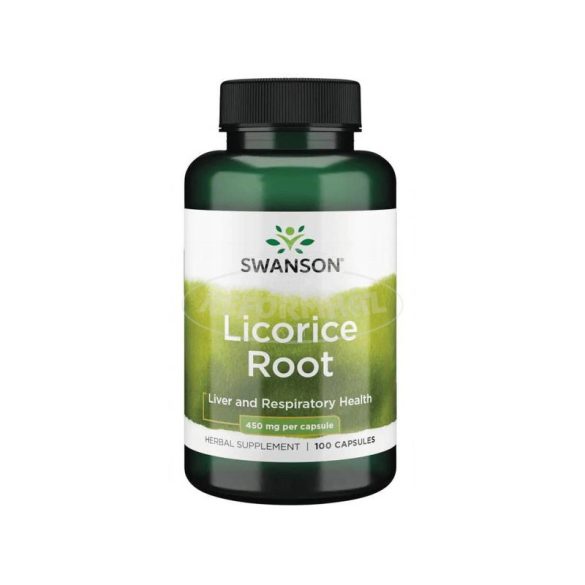 Swanson édesgyökér kapszula Licorice Root 100x