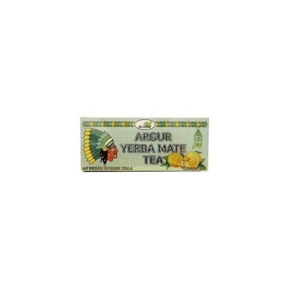 Argur Mate Yerba tea citromos filteres 20db
