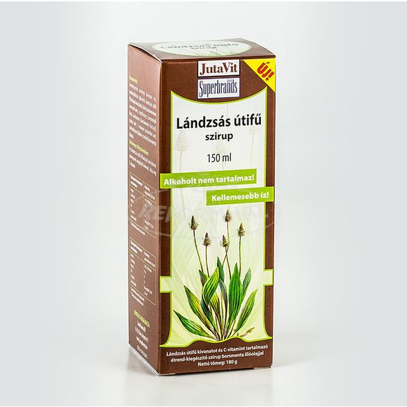 JutaVit Lándzsás útifű szirup 150ml 180g