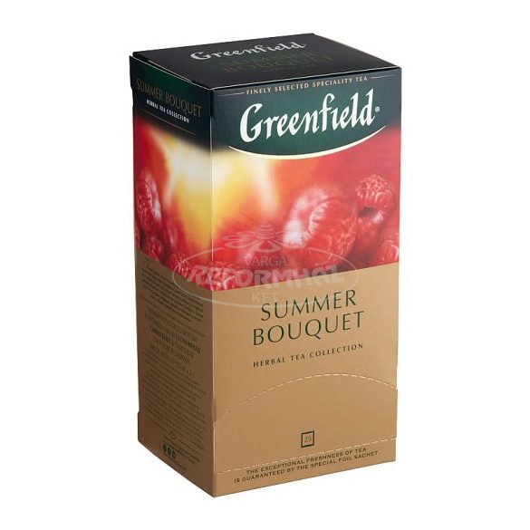 Greenfield tea summer bouquet: málna izű 25x