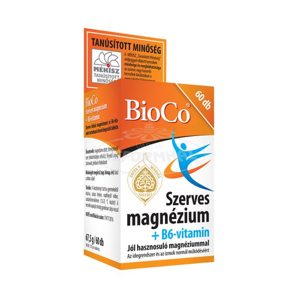 BioCo szerves magnézium+B6 60x