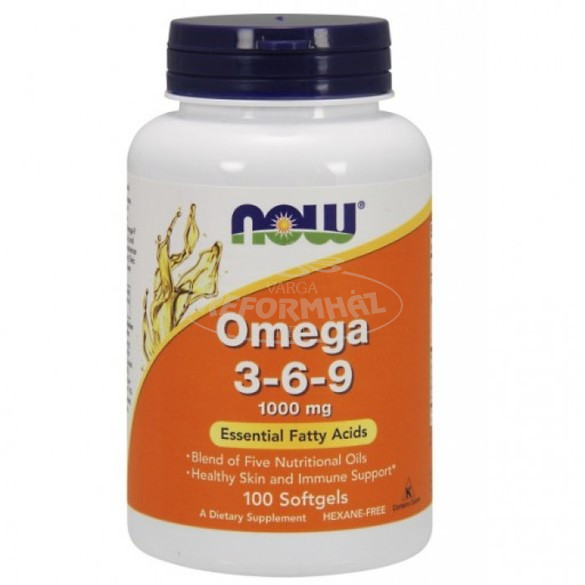 Now Omega 3-6-9 1000mg kapszula 100x