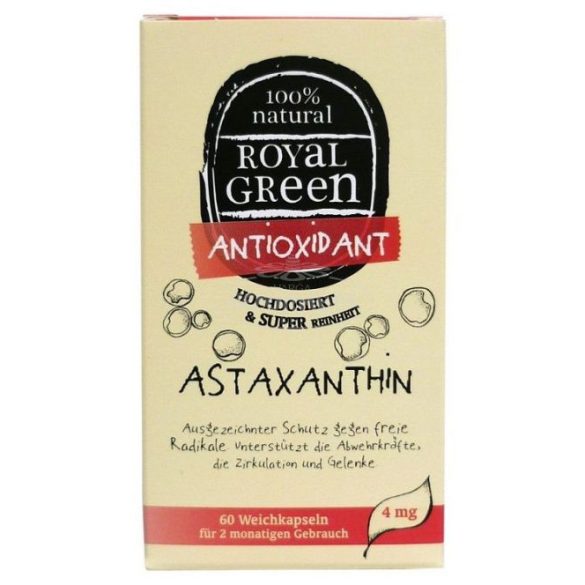Royal Green Astaxanthin kapszula antioxidáns 60x