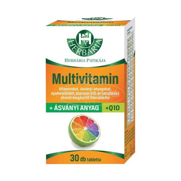 Herbária Patikája Multivitamin+ásványianyag+Q10 filmtabl 30x