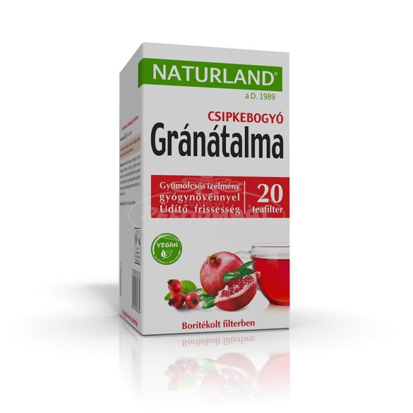 Naturland gyümölcstea gránátalmával és csipkebogyóval 20x