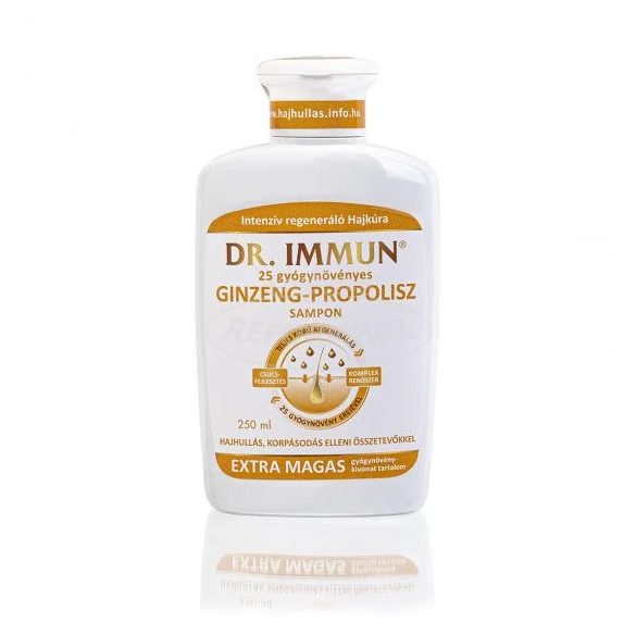 Dr Immun hajsampon ginseng-propoliszos 250ml