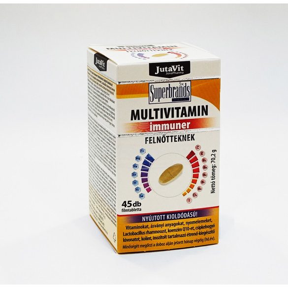 Jutavit Multivitamin felnőtt immuner nyújt.felszív 45x