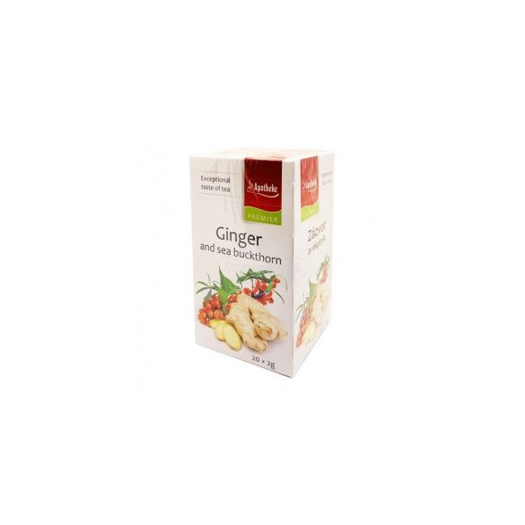 Apotheke gyümölcstea gyömbér és homoktövis 20x
