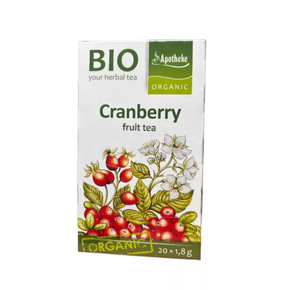 Apotheke Tőzegáfonya tea bio 20x