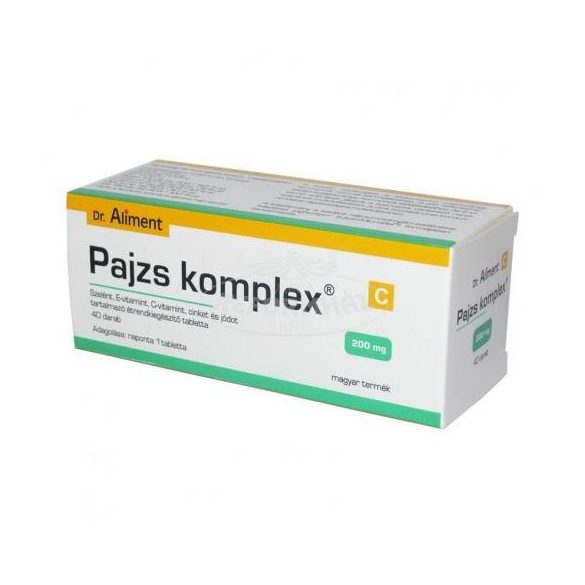 Dr.Aliment Pajzs Komplex tabletta jód 40x