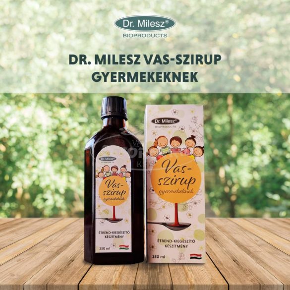 Dr Milesz Vas szirup gyerekeknek 250ml