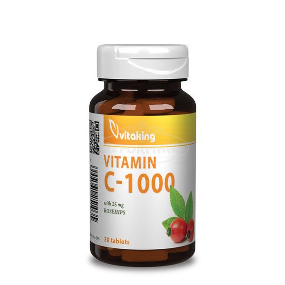 Vitaking C-vitamin csipkebogyós 1000mg tabletta 30x
