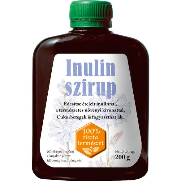 Inulin szirup a gond nélküli édesítő 200g