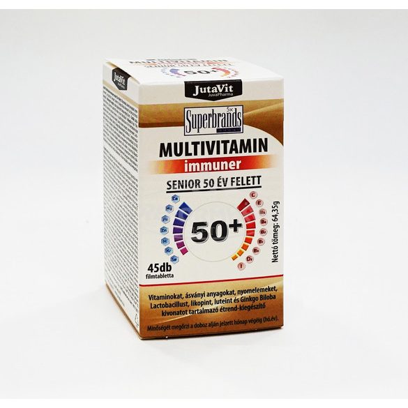 JutaVit Multivitamin 50+ Senior tabletta 45x