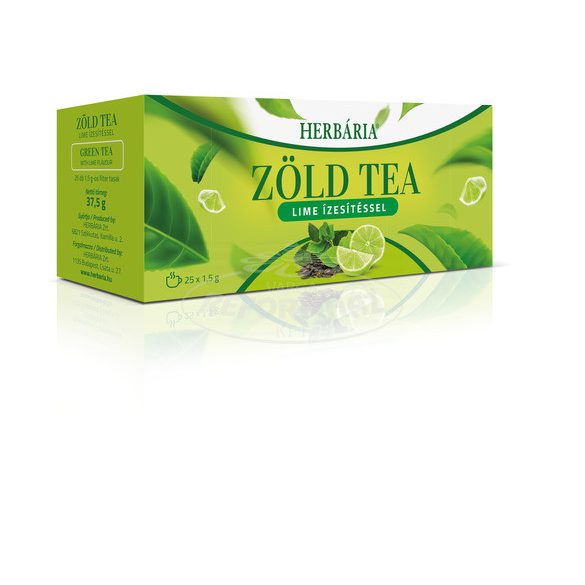 Herbária Zöldtea lime filteres 25x