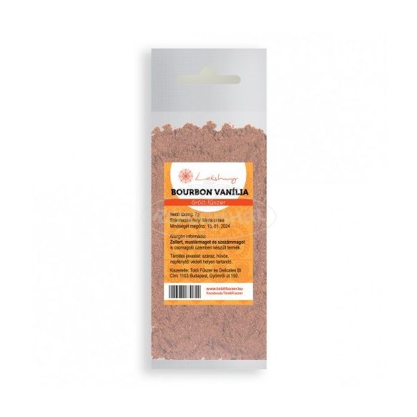 Toldi füszer vaníliapor eredeti bourbon 7g