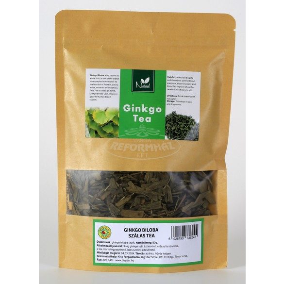 Big Star Ginkgo biloba tea szálas 80g