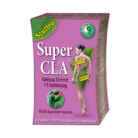 Dr.Chen Szűztea Super CLA lágyzselatin kapszula 60x