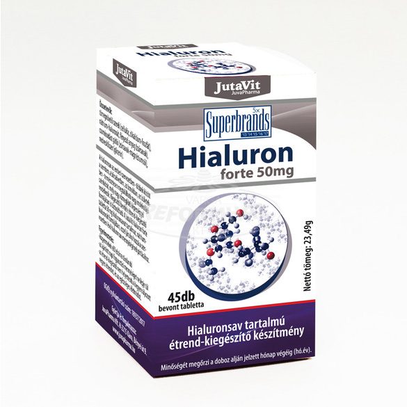 Jutavit Hialuron forte 50 mg tabletta 45x