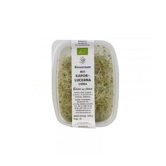 Bioverzum bio kapor-lucerna csíra 100g