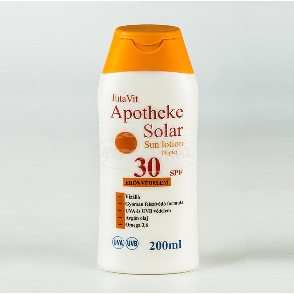 Jutavit naptej 30 F Apotheke Solar 200ml