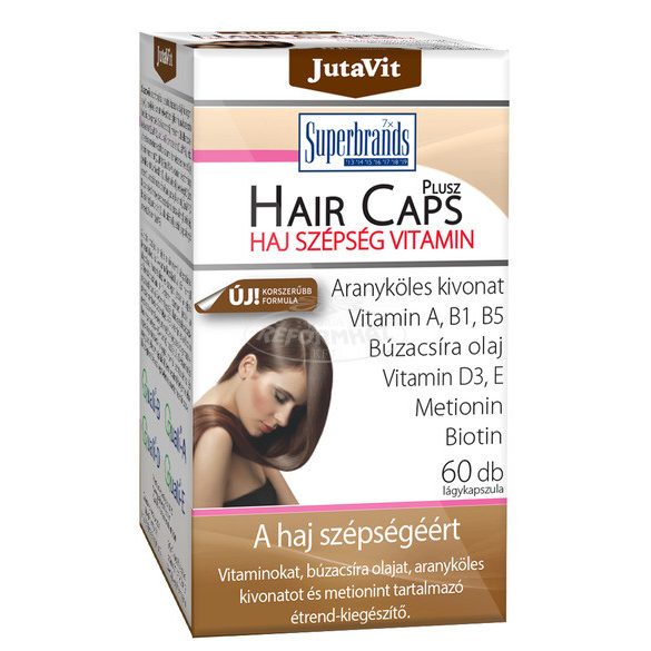 Jutavit Hair Caps haj szépség kapszula 60x