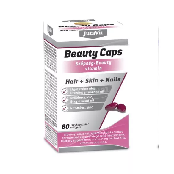 Jutavit Beauty Caps haj,bőr,köröm kapszula 60x