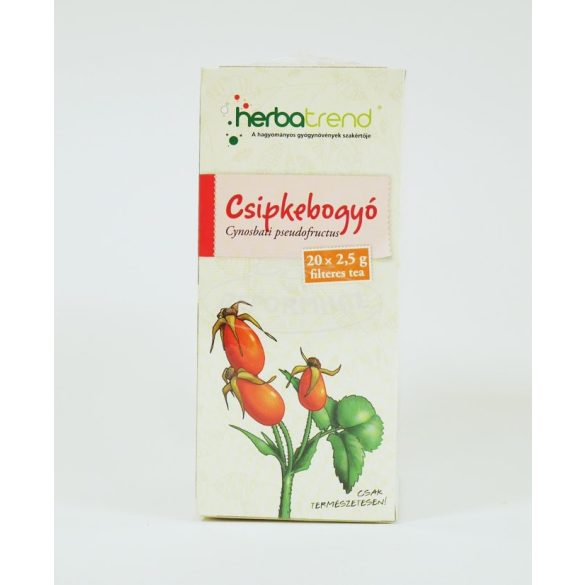 Herbatrend Csipkebogyó filteres tea 20x2,5g 50g