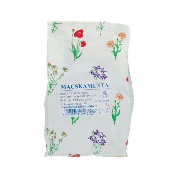 Gyógyfű tea Macskamenta 50g