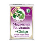 Dr.Chen Magnézium B6-vitamin+Ginkgo Forte tabletta 30x